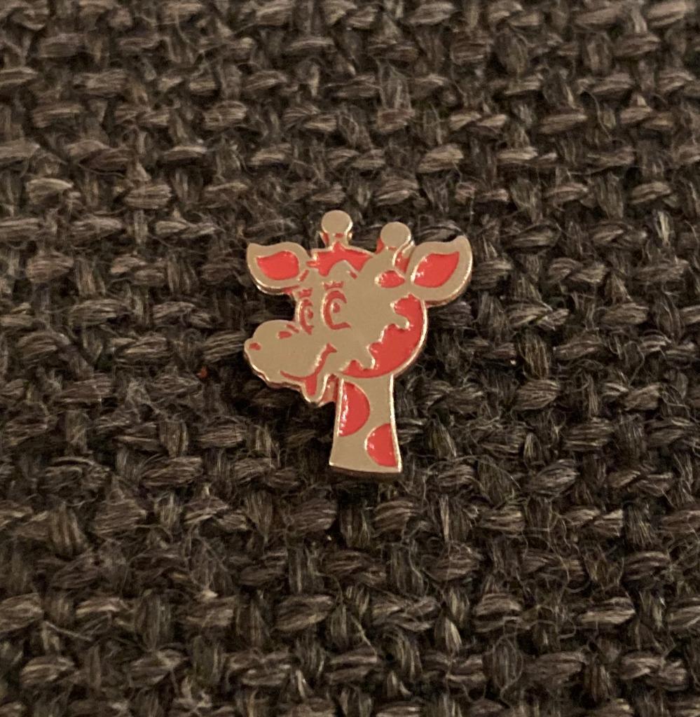 PIN - GIRAFFE - GIRAF - GIRAFE, Envoi, Utilisé, Animal et Nature, Insigne ou Pin's