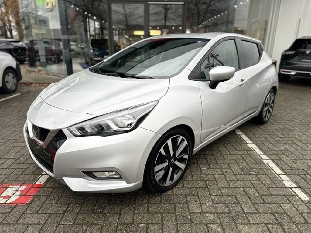 Nissan Micra IG-T Tekna, Auto's, Micra, 90 pk, Zilver of Grijs, 66 kW