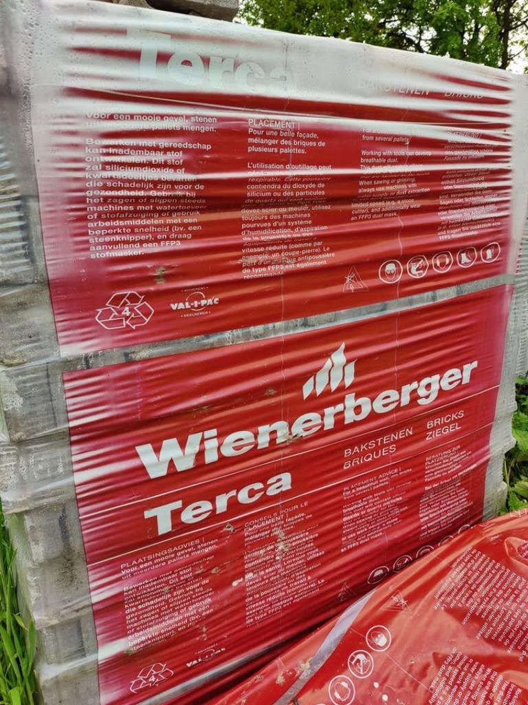 Wienerberger Pagus Iluzo Grijs / gevelsteen, Enlèvement, Neuf, Briques