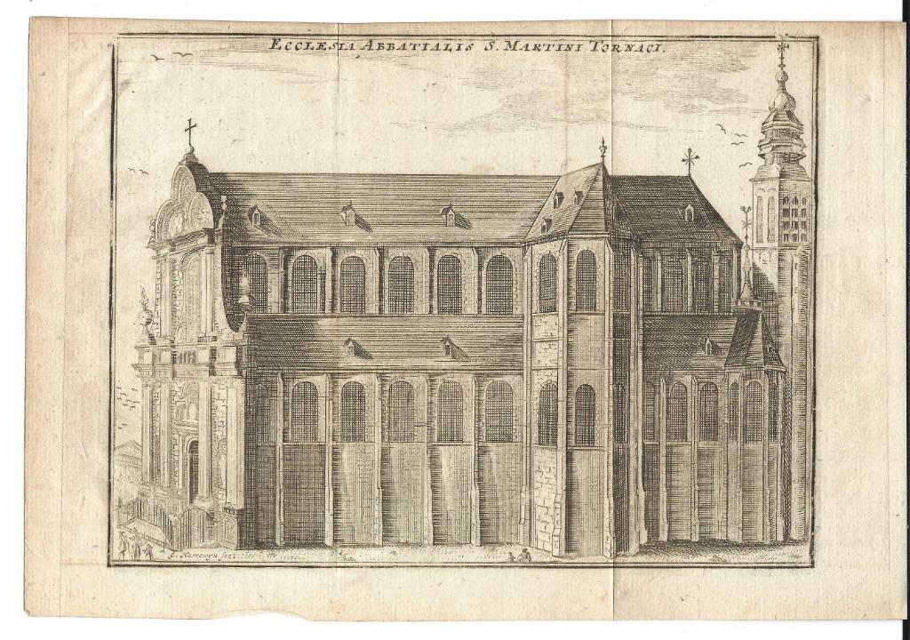 1769 - Tournai - Saint-Martin / l'abbaye, Antiquités & Art, Envoi
