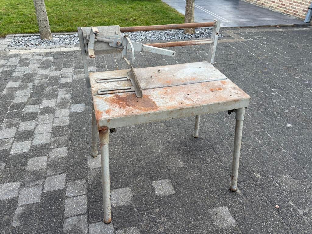 Metalen slijptafel, Ophalen, Gebruikt, Werkbankslijpmachine