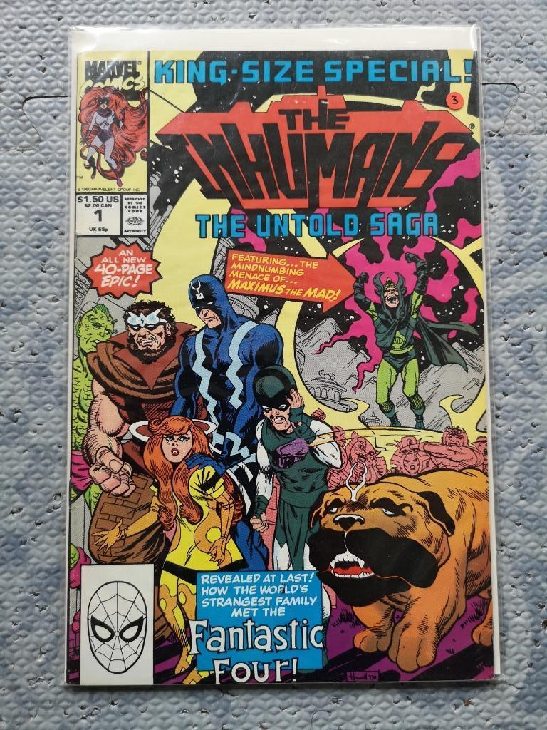 the Inhumans : the Untold Saga - King-Size Special (1990), Eén comic, Ophalen of Verzenden, Gelezen