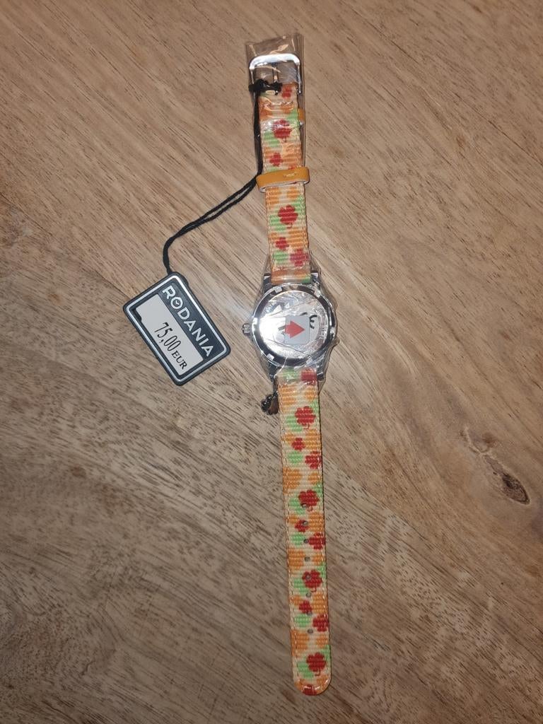 NOUVELLE montre Rodania pour enfants, Enlèvement ou Envoi, Neuf, Orange, Garçon ou Fille