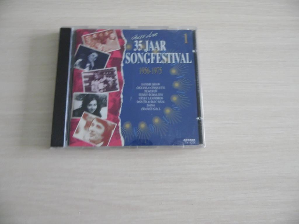 35  ANS  DE L'EUROVISION  1956-1991      2  CD, Enlèvement ou Envoi, Comme neuf
