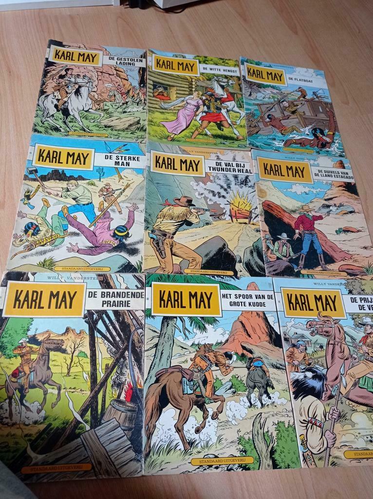 Strips Karl May 3€ stuk, Ophalen of Verzenden, Gelezen