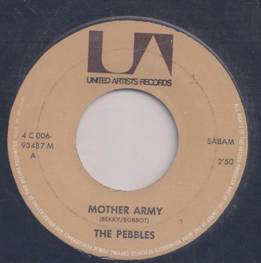 The Pebbles – Mothers army / Somedays are gone - Single, CD & DVD, Vinyles Singles, Utilisé, Single, Pop, 7 pouces, Enlèvement ou Envoi