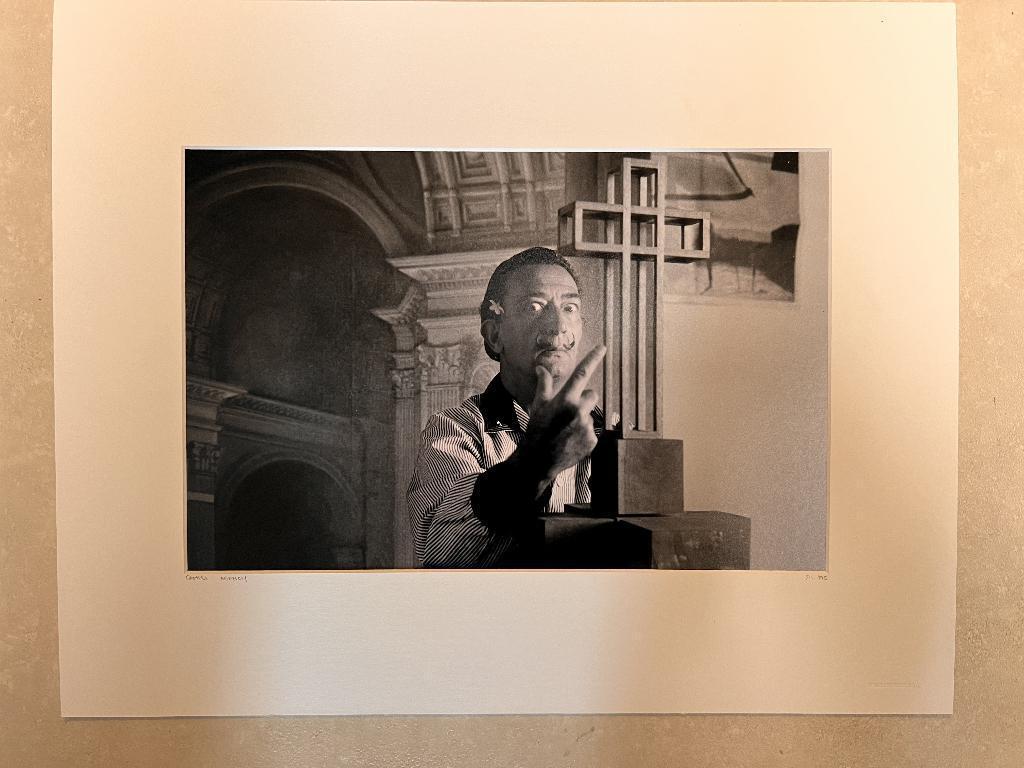 Originele gelimiteerde foto Salvador Dali 1960, Antiek en Kunst, Ophalen