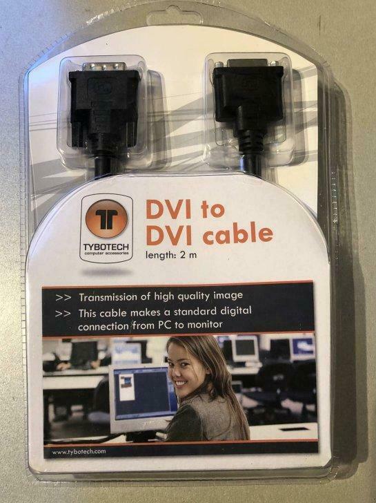 Câble d'extension DVI 2 m - neuf, Enlèvement ou Envoi, Neuf