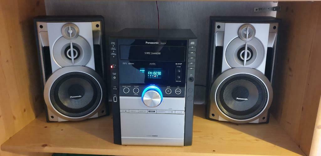 Panasonic Minisysteem SA-AK 750, Ophalen, Zo goed als nieuw, Tuner of Radio, Overige merken