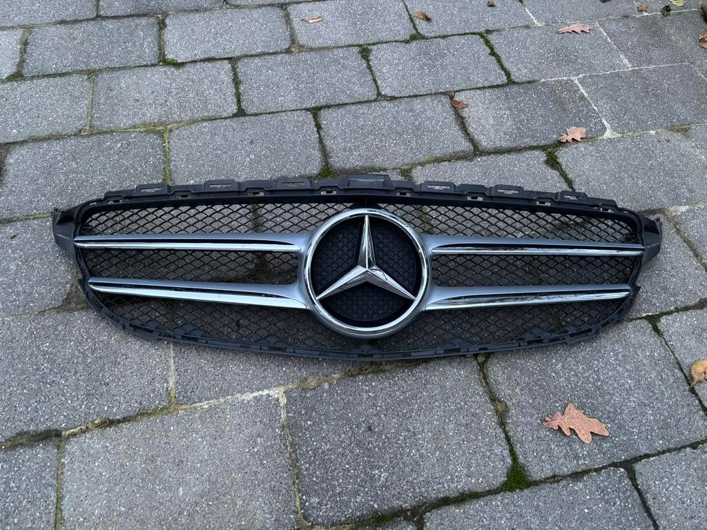 Mercedes C klasse grill, Auto-onderdelen, Ophalen, Gebruikt, Voor, Mercedes-Benz
