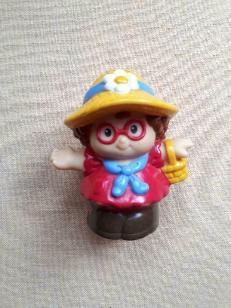 Vintage Little People -meisje met mand-2001, Ophalen of Verzenden