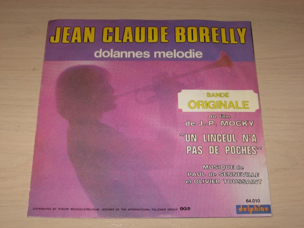 Disque vinyl 45 tours jean claude borelly, Ophalen of Verzenden, Zo goed als nieuw, Europees