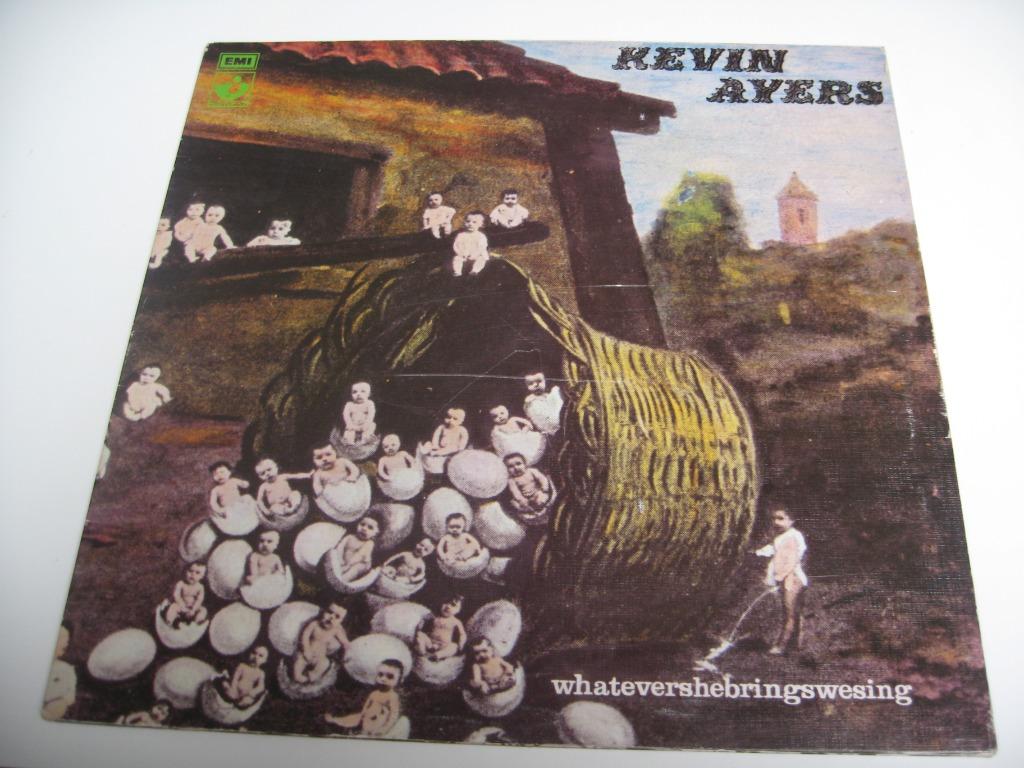 kevin ayers whatever she brings wesing made in uk lp, Enlèvement ou Envoi, Utilisé, 12 pouces