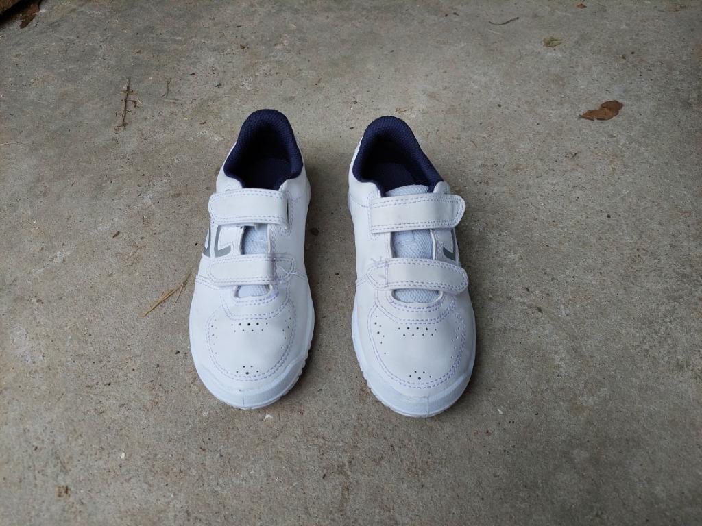 Baskets blanches DECATHLON Pointure 30, Enfants & Bébés, Garçon ou Fille, Decathlon, Comme neuf, Enlèvement