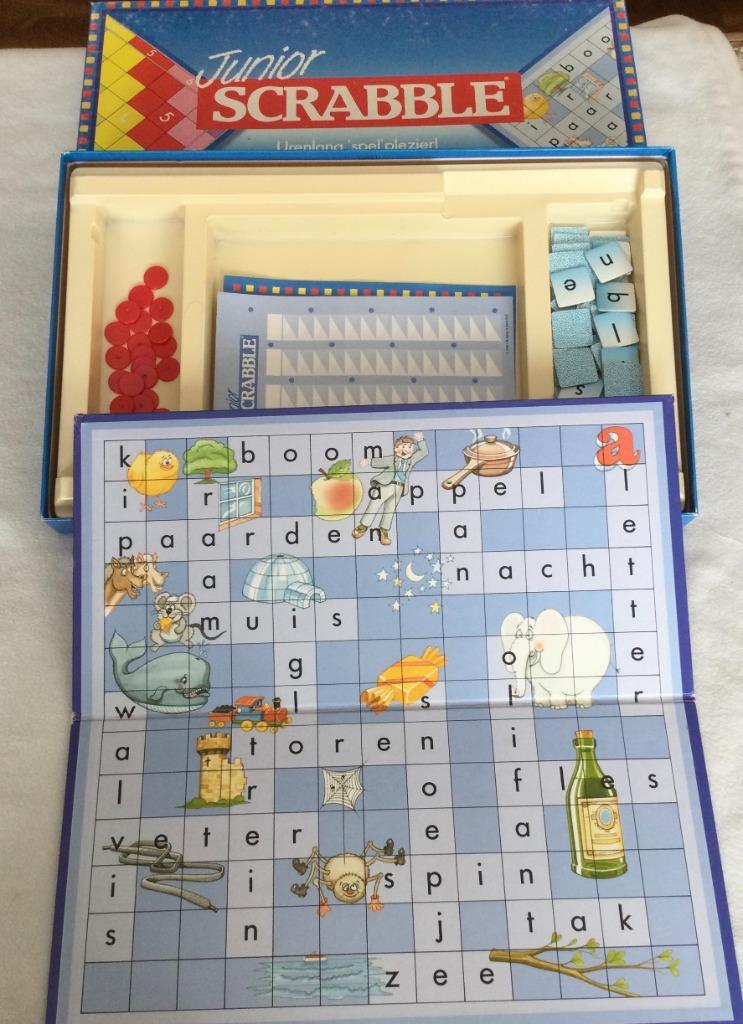 Junior scrabble, Ophalen of Verzenden