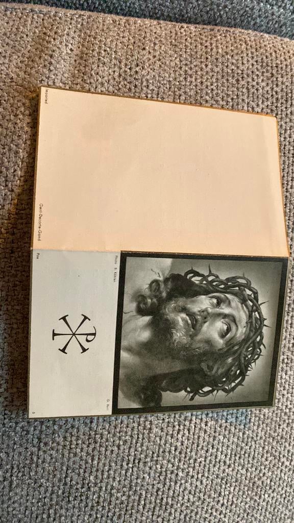 Pater Dierickx 1921 1960 ongeval Lommel, Collections, Images pieuses & Faire-part, Envoi, Image pieuse