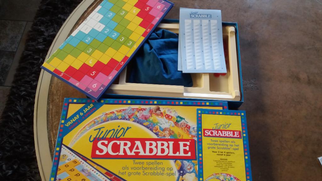 junior scrabble, Hobby en Vrije tijd, Ophalen of Verzenden