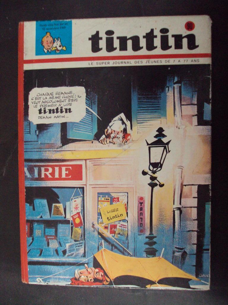 Recueil Tintin 1969, Livres, Une BD, Enlèvement, Utilisé