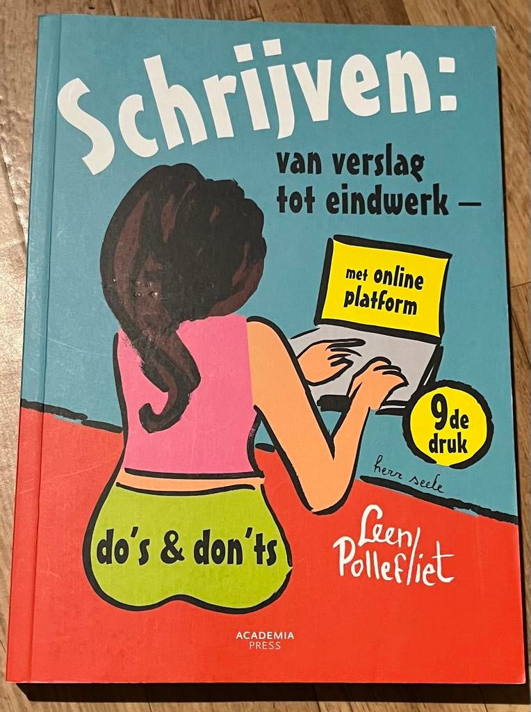 Schrijven: van verslag tot eindwerk, Ophalen of Verzenden, Zo goed als nieuw