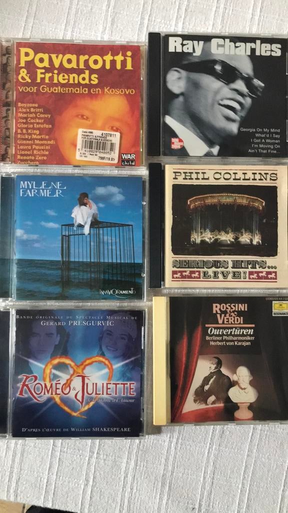 A vendre CD.   1 €  pièce., Utilisé