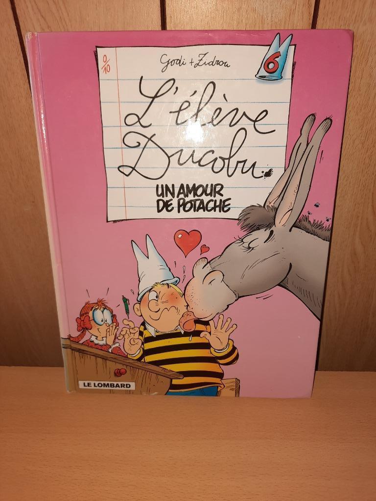 BD Ducobu 6 : Un amour de potache, Une BD, Enlèvement ou Envoi, Utilisé