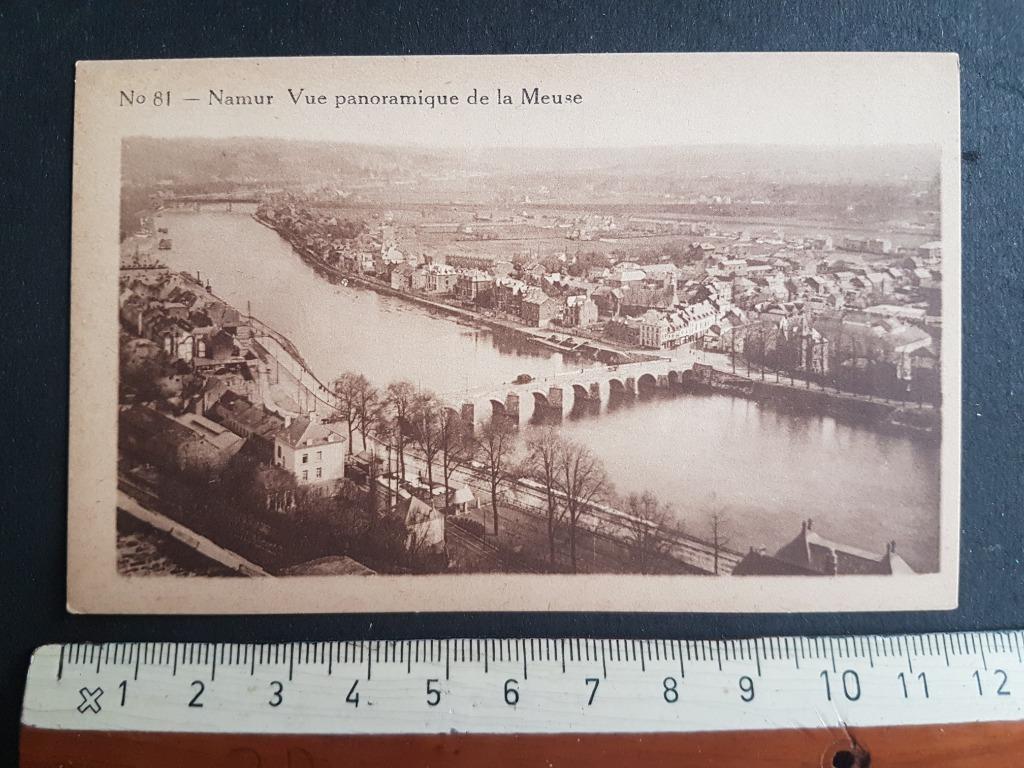 Petite carte d'honneur - Carte d'Honneur Namur Meuse, Enlèvement ou Envoi, 1920 à 1940, Non affranchie, Namur
