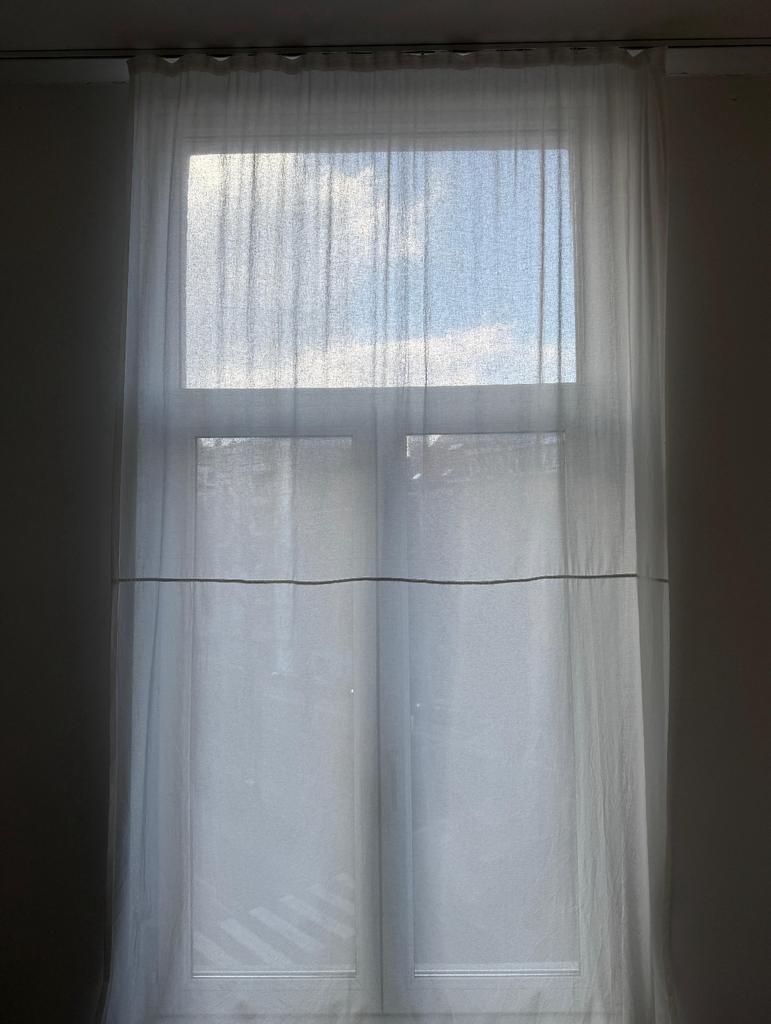 Rideaux voile toile a beurre, Enlèvement ou Envoi, Comme neuf