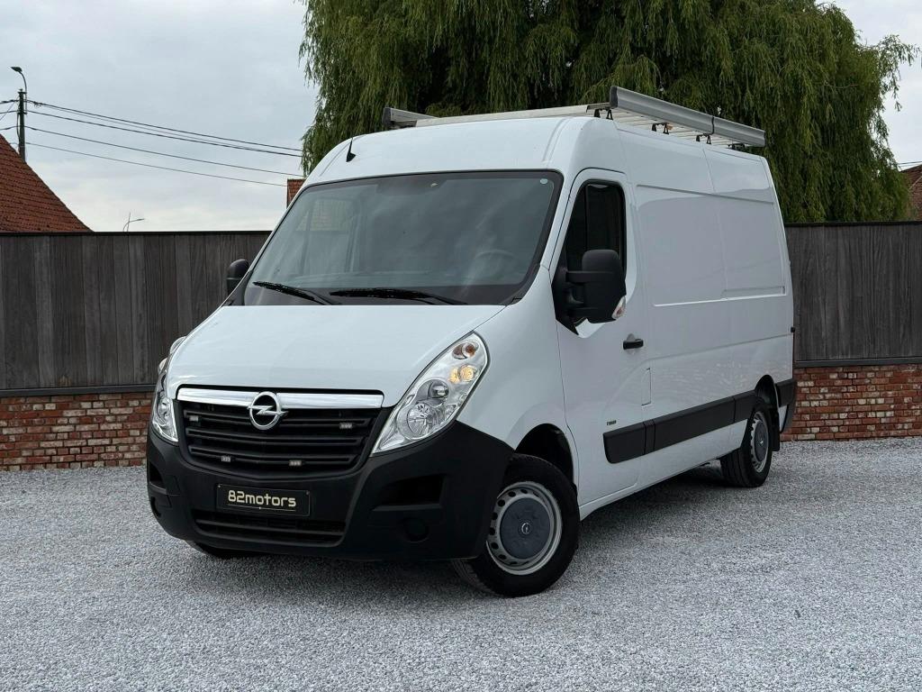 Opel Movano/L2H2/Navi/Climatisation/Galerie de toit/VAT/Atte, Autos, Entreprise, 3 places, 2500 kg, Noir
