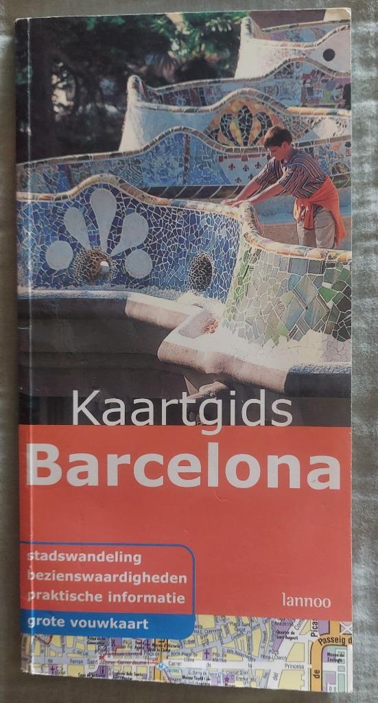 Kaartgids Barcelona, Boeken, Overige merken, Fiets- of Wandelgids, Europa, Ophalen of Verzenden