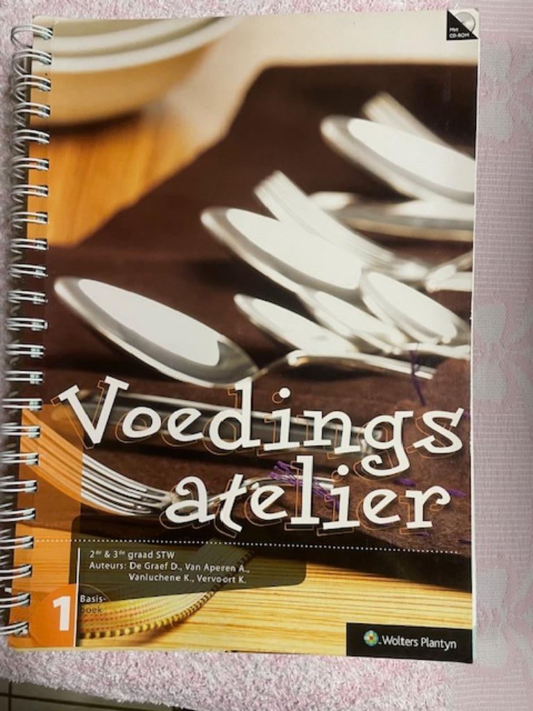 Voedingsatelier ; deel 1basisboek-2&3 graad, Boeken, Plantyn, Ophalen of Verzenden, Zo goed als nieuw, Huishoudkunde of Verzorging