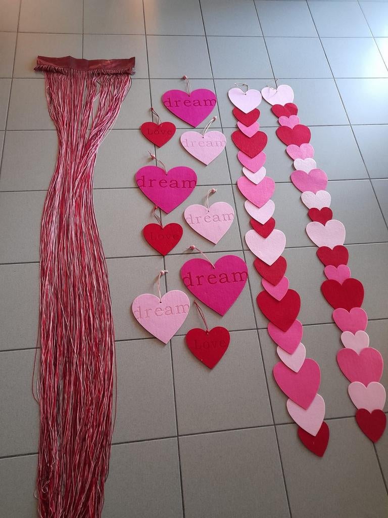 Decoratie Valentijn, Ophalen