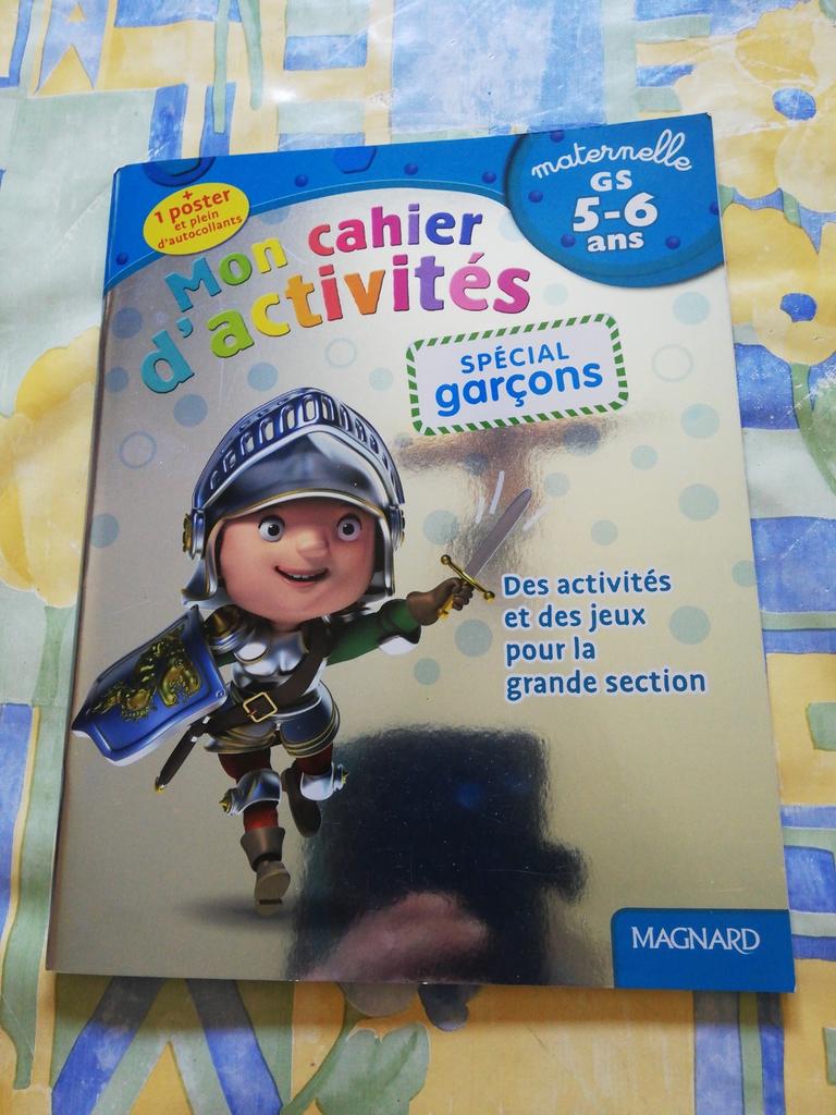 Mon cahier d'activités. Maternelle grande section. 5-6 ans., Enlèvement ou Envoi, Comme neuf
