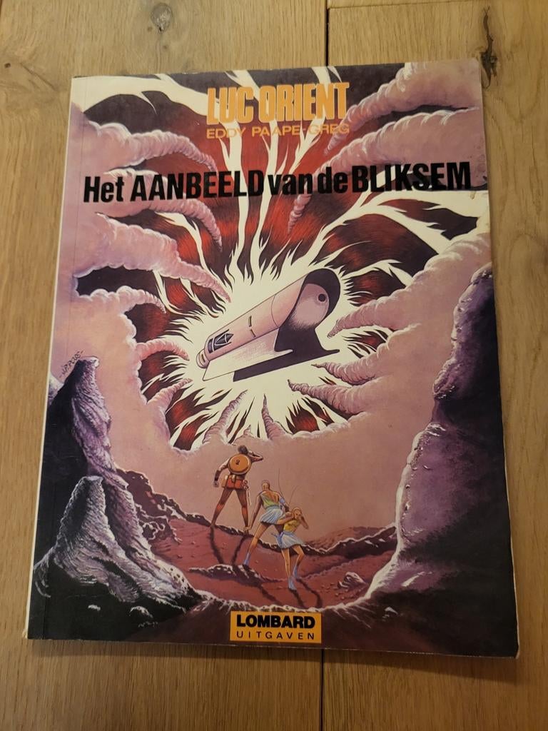 Luc Orient - 13. Het aanbeeld van de bliksem, Enlèvement ou Envoi, Une BD, Utilisé, Eddy Paape . Greg