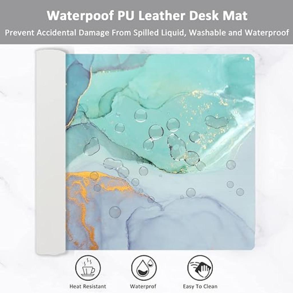 Tapis de bureau | tapis de souris | cuir PU | Nouveau, Neuf, -, -, AiPsekocy