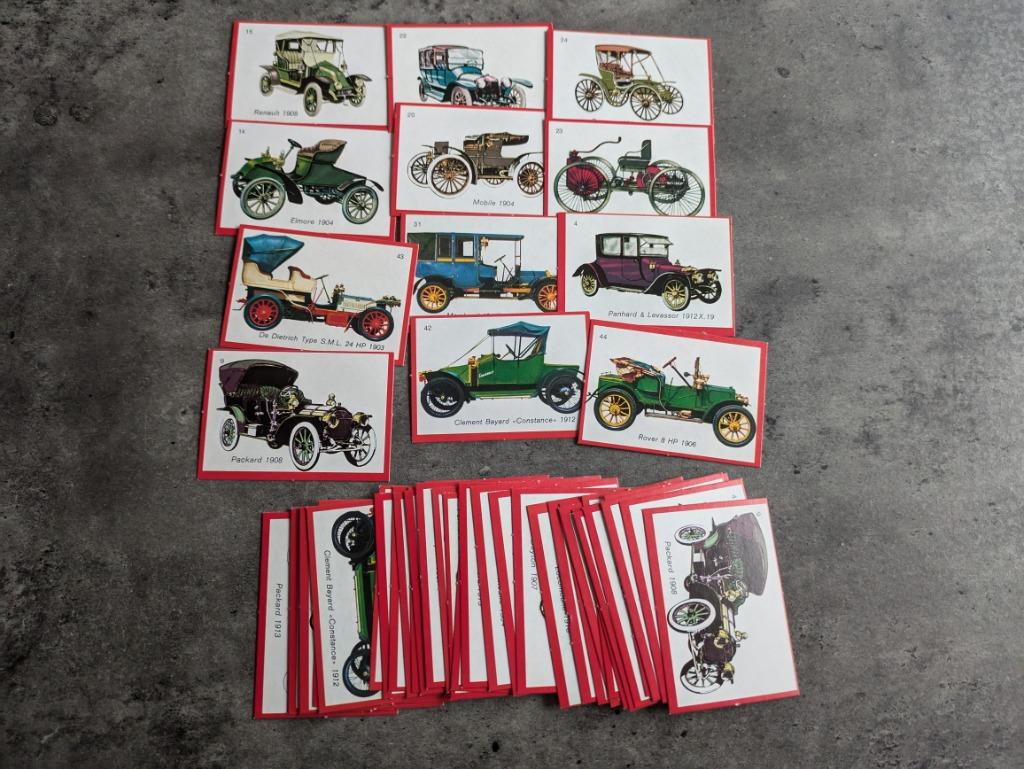 MONTY KAARTEN OLD TIMERS classics  1986 zeldzame reeks 48x i, Verzenden, Nieuw