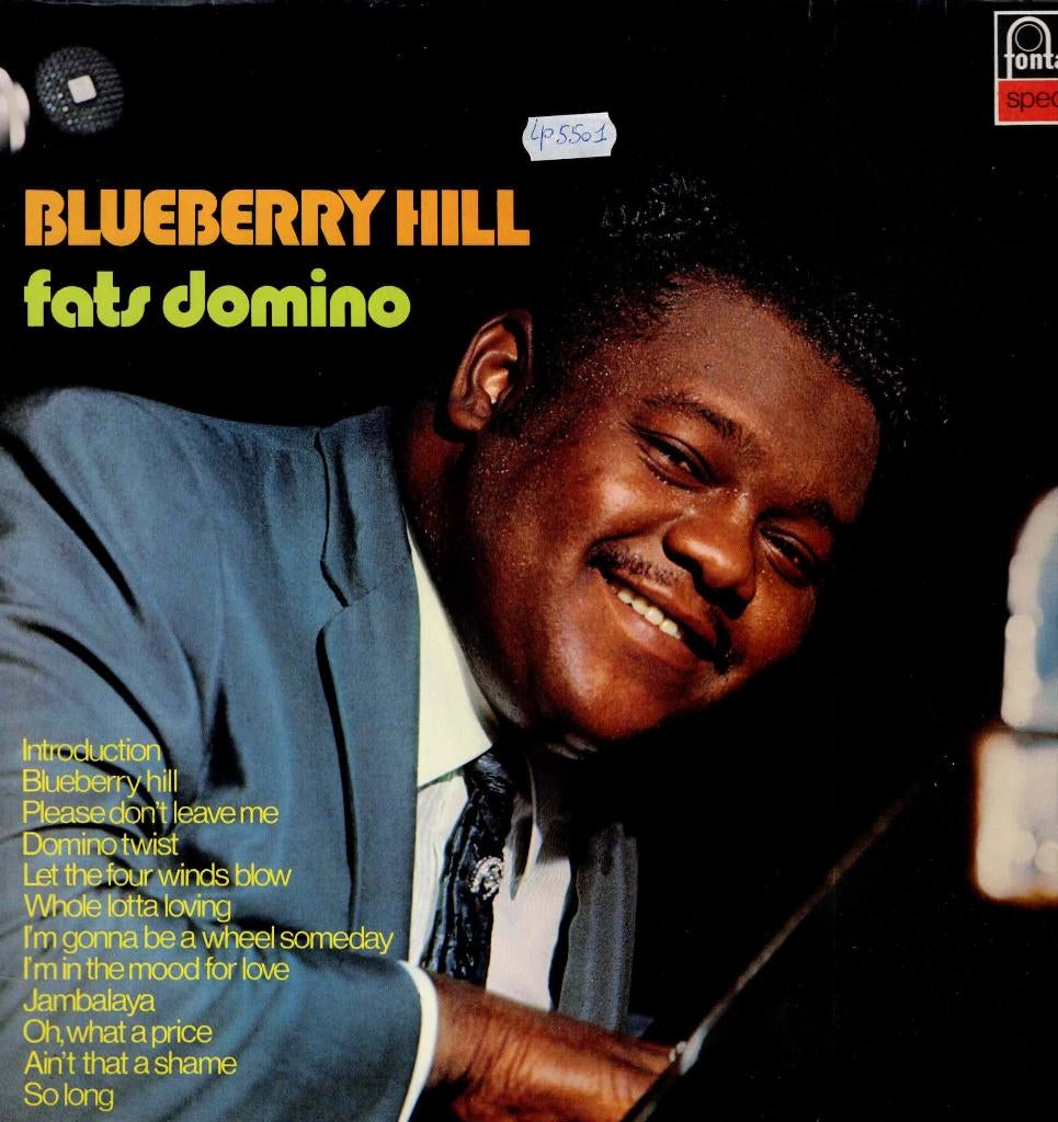Vinyl, LP   -   Fats Domino – Blueberry Hill, Ophalen of Verzenden, Overige formaten