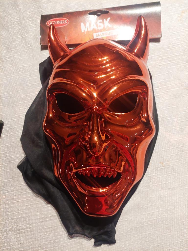 Masque neuf avec capuchon pour carnaval ou halloween, Enlèvement ou Envoi, Neuf, Garçon ou Fille