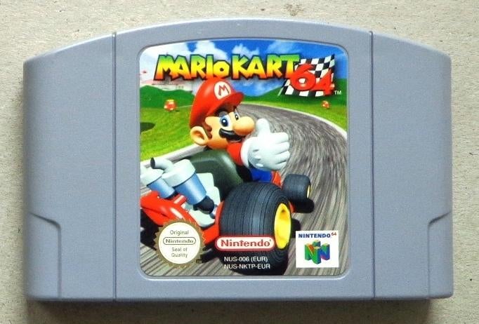 Mario Kart 64 voor de Nintendo 64, Games en Spelcomputers, Games | Nintendo 64, Gebruikt, Ophalen of Verzenden
