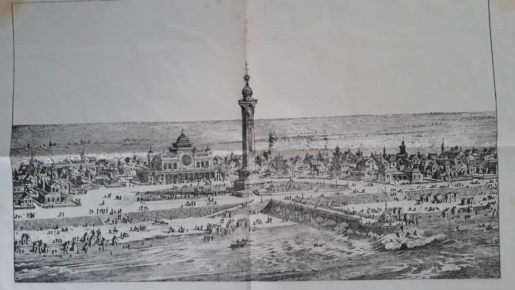 Grande gravure de Knokke – 1890, Enlèvement ou Envoi