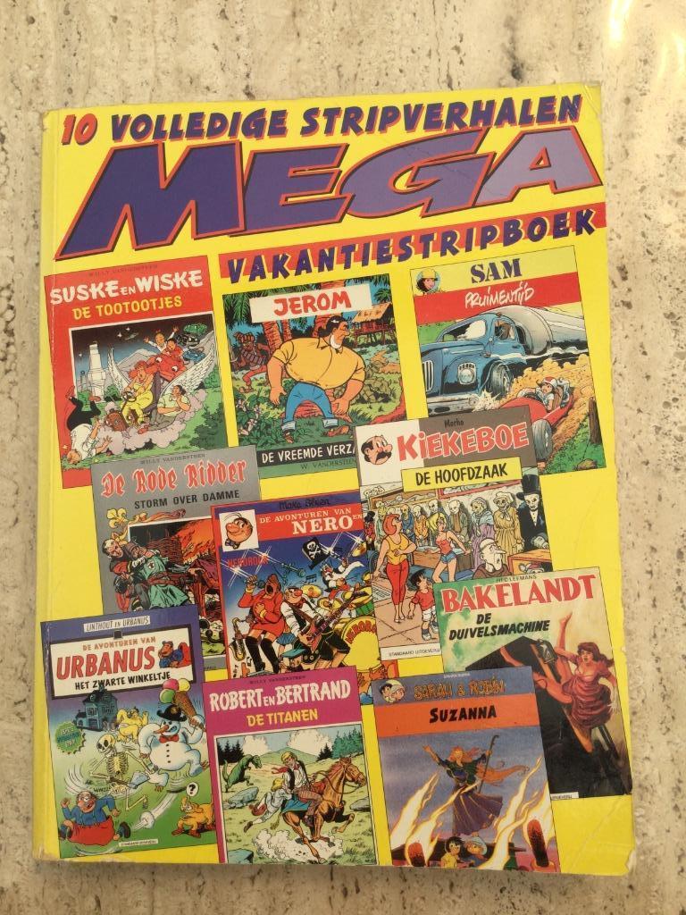 Mega vakantiestripboek, Ophalen of Verzenden