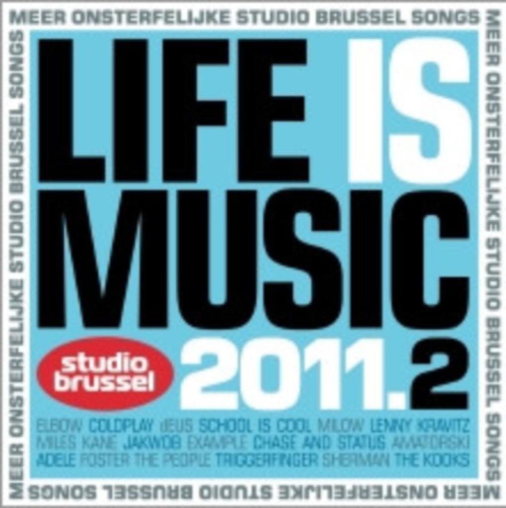 22 - STUDIO BRUSSEL - LIFE IS MUSIC - 2011.2 - 2CD - NIEUW, Verzenden, Nieuw in verpakking, Rock en Metal