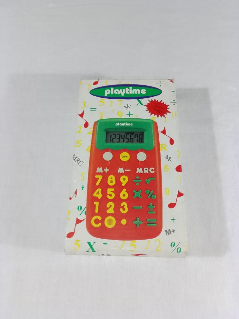 Playtime - Junior Rekenmachine Met Beep Sound, Ophalen of Verzenden, Gebruikt, Rekenen, Met geluid