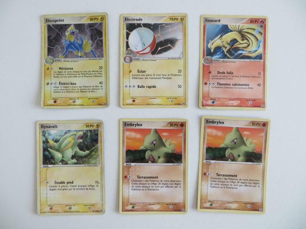Cartes Pokémon Ex Emeraude, Enlèvement ou Envoi, Utilisé, Cartes en vrac