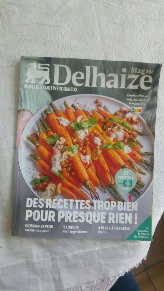 Vintage revue pub Delhaize 23 novembre 2022, Enlèvement ou Envoi, Comme neuf
