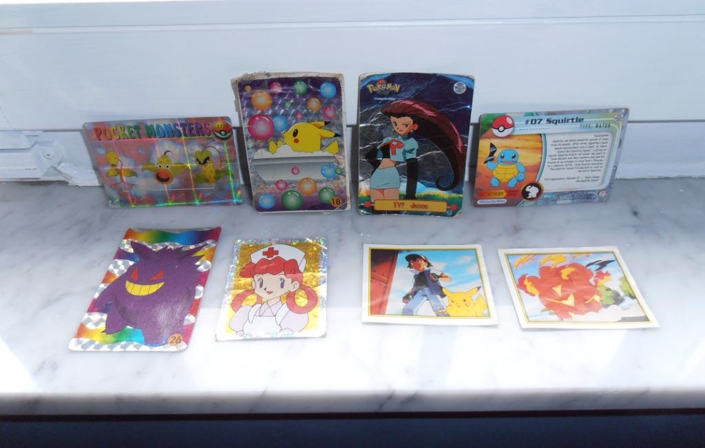 Cartes à collectionner "Pokémon" – MERLIN COLLECTION + TOPPS, Enlèvement ou Envoi, Utilisé, Cartes en vrac