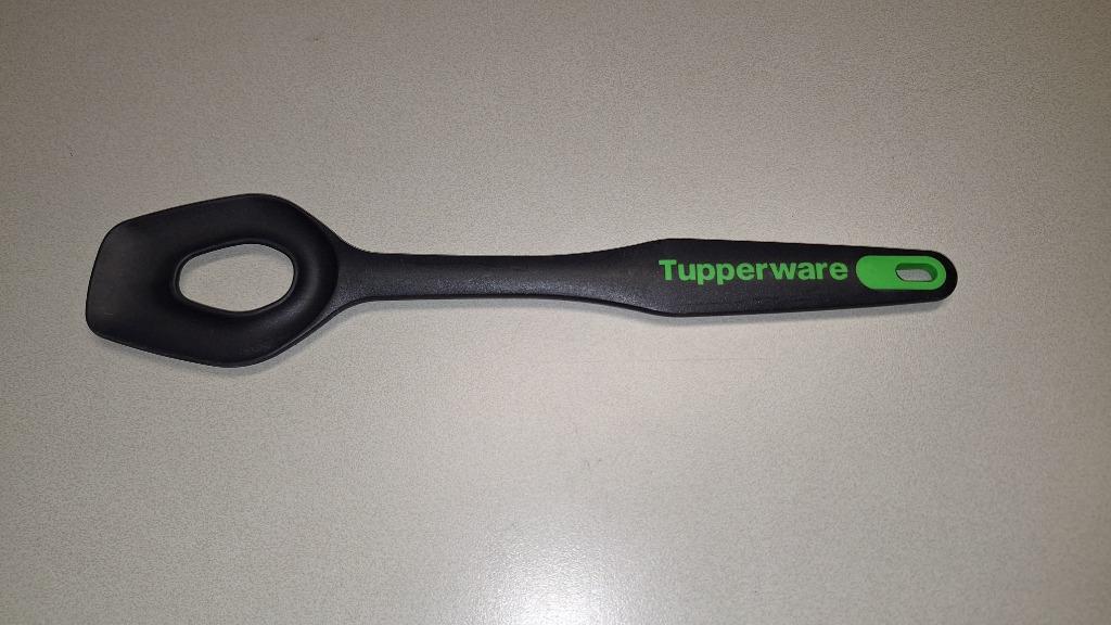 Tupperware menglepel ( lepel met gat erin ), Ophalen of Verzenden, Zo goed als nieuw