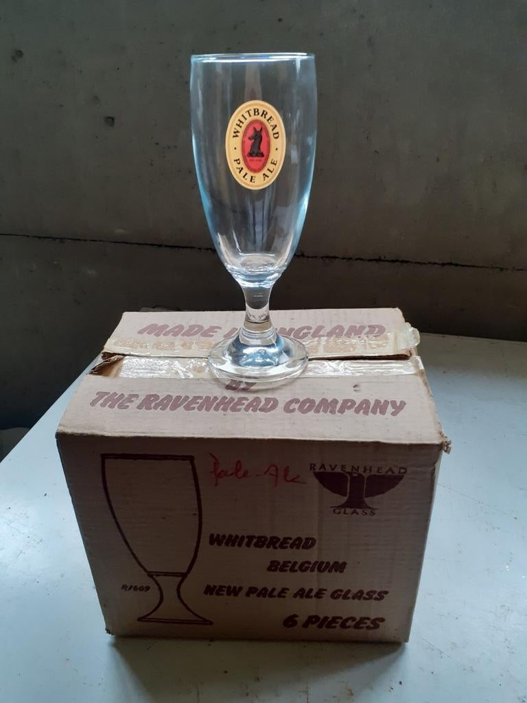6 verres à bière blonde, Enlèvement ou Envoi, Comme neuf