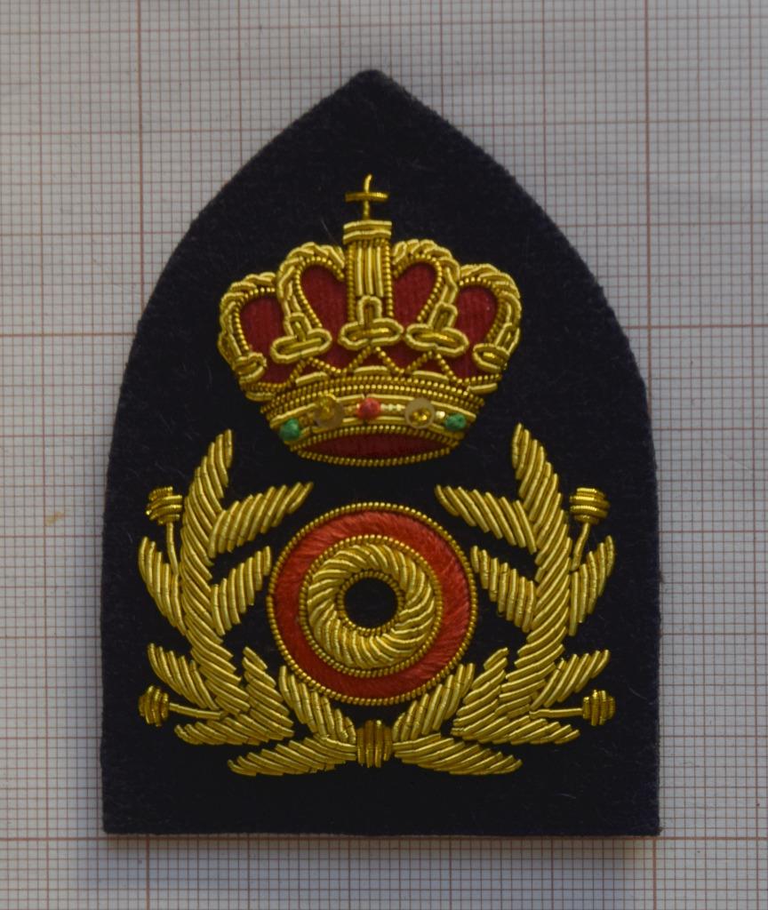 Insigne de casquette d'officier marinier de la Force Navale, Enlèvement ou Envoi, Armée de terre, Emblème ou Badge