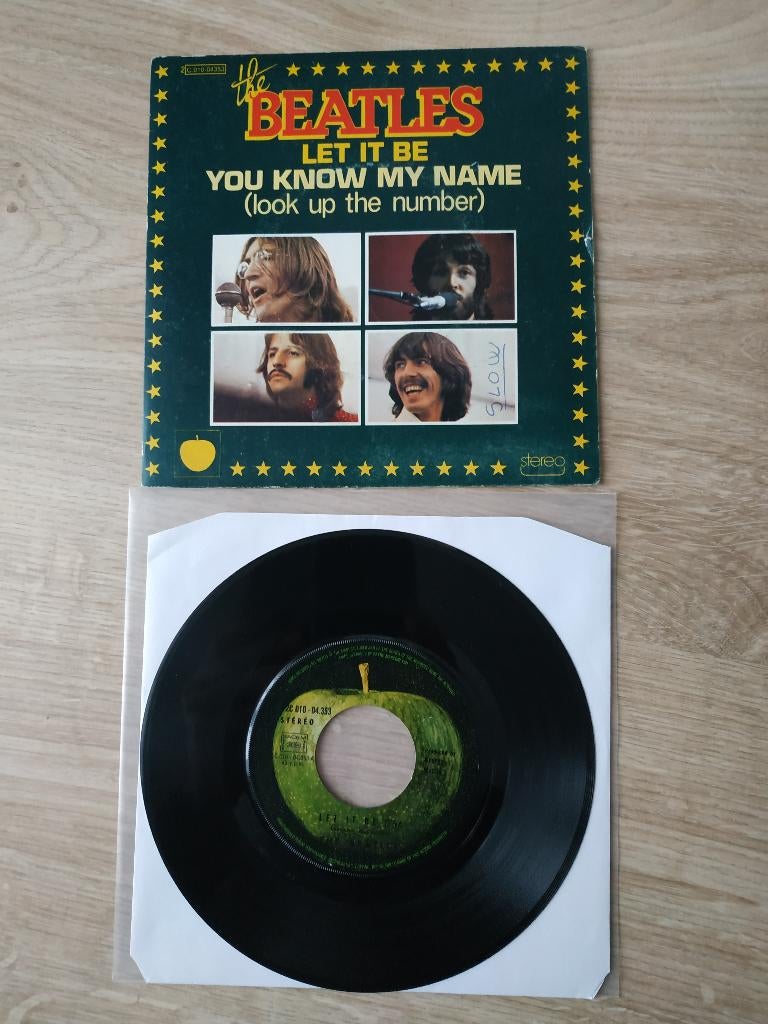BEATLES LET IT BE SP, Envoi