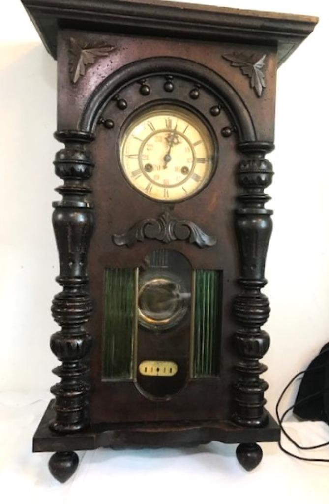 Paardjes Klok Junghans Sleutel Antiek🕐🎶😎🔊, Ophalen